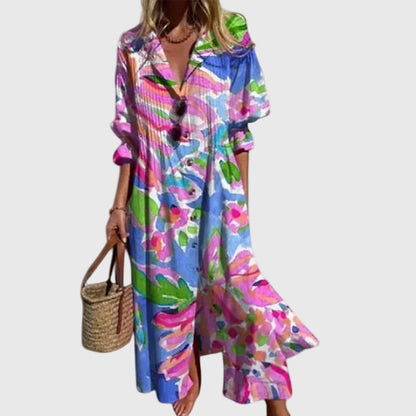 Zariah | Elegant Long Bohemian Style Vestido