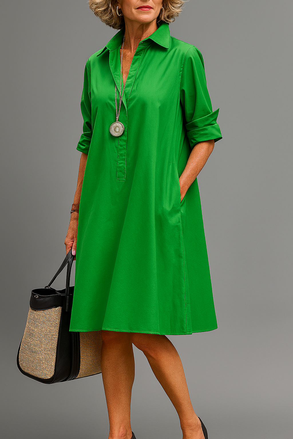 Riley | Elegancia Atemporal Vestido Midi