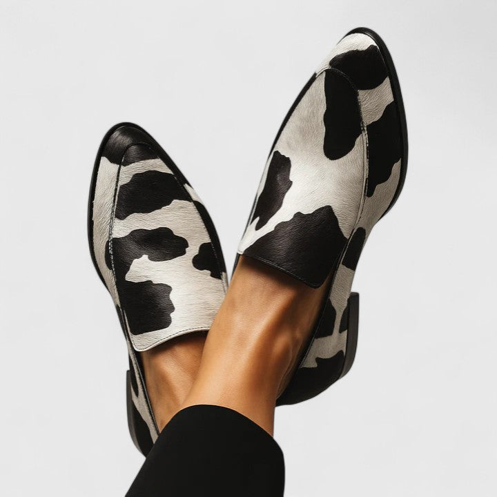Quinzee | Cushioned Elegance Mocasines de Piel