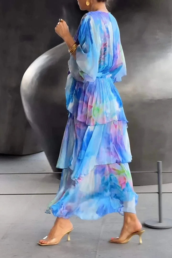 Casar – Elegant chiffon Vestido