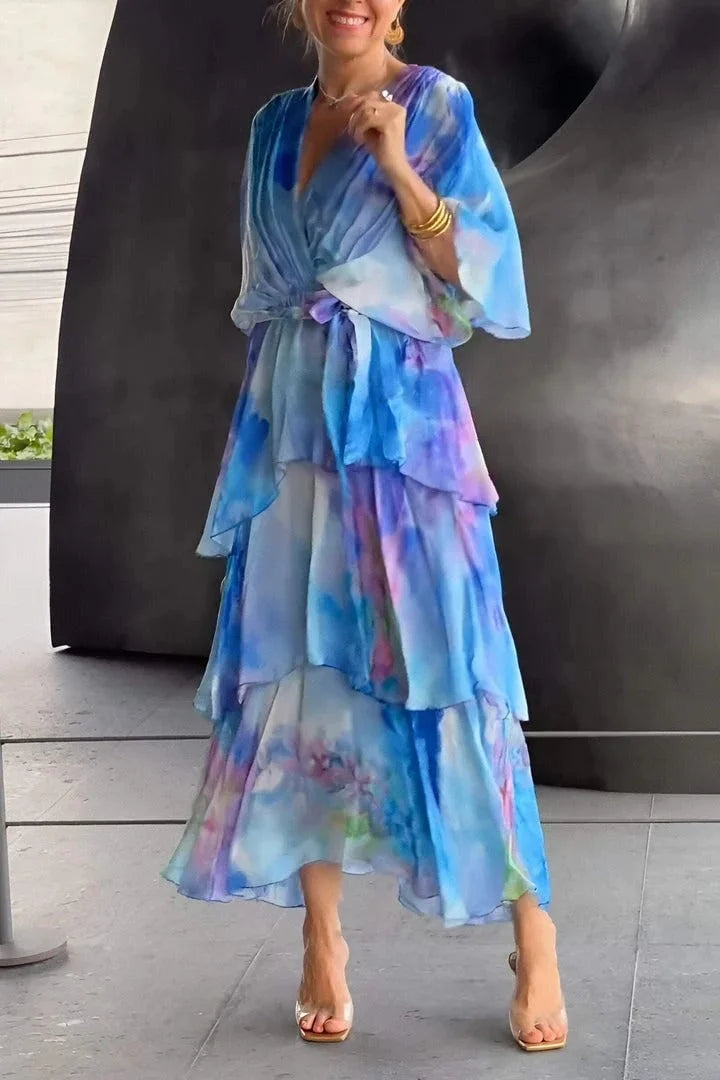 Casar – Elegant chiffon Vestido