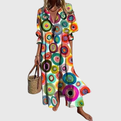 Zariah | Elegant Long Bohemian Style Vestido