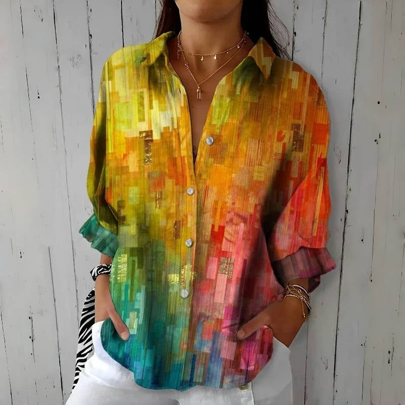 Emma | Inspiración Vintage Colourful Blusa