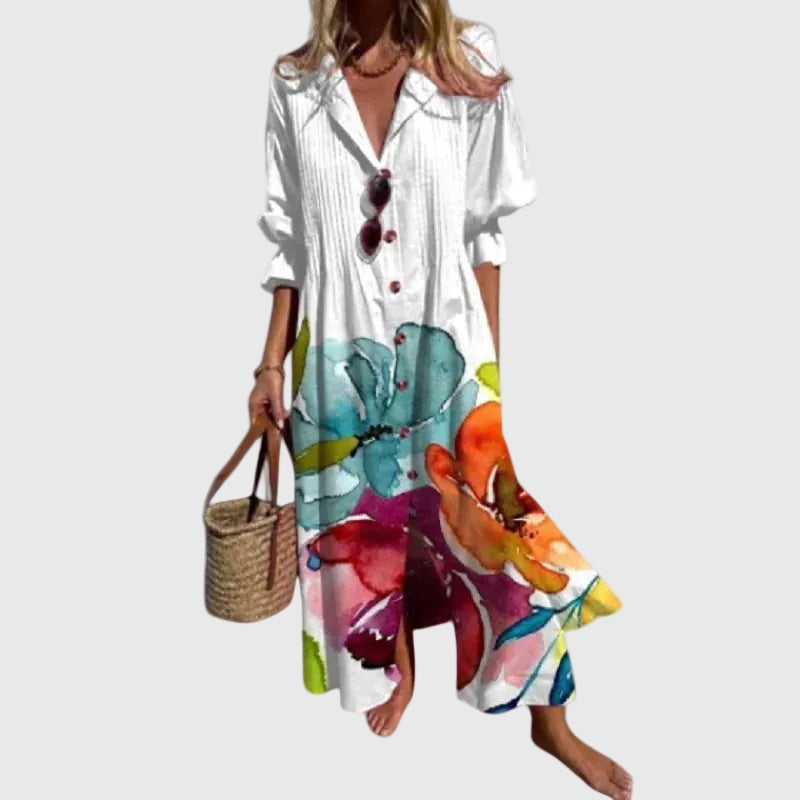 Zariah | Elegant Long Bohemian Style Vestido