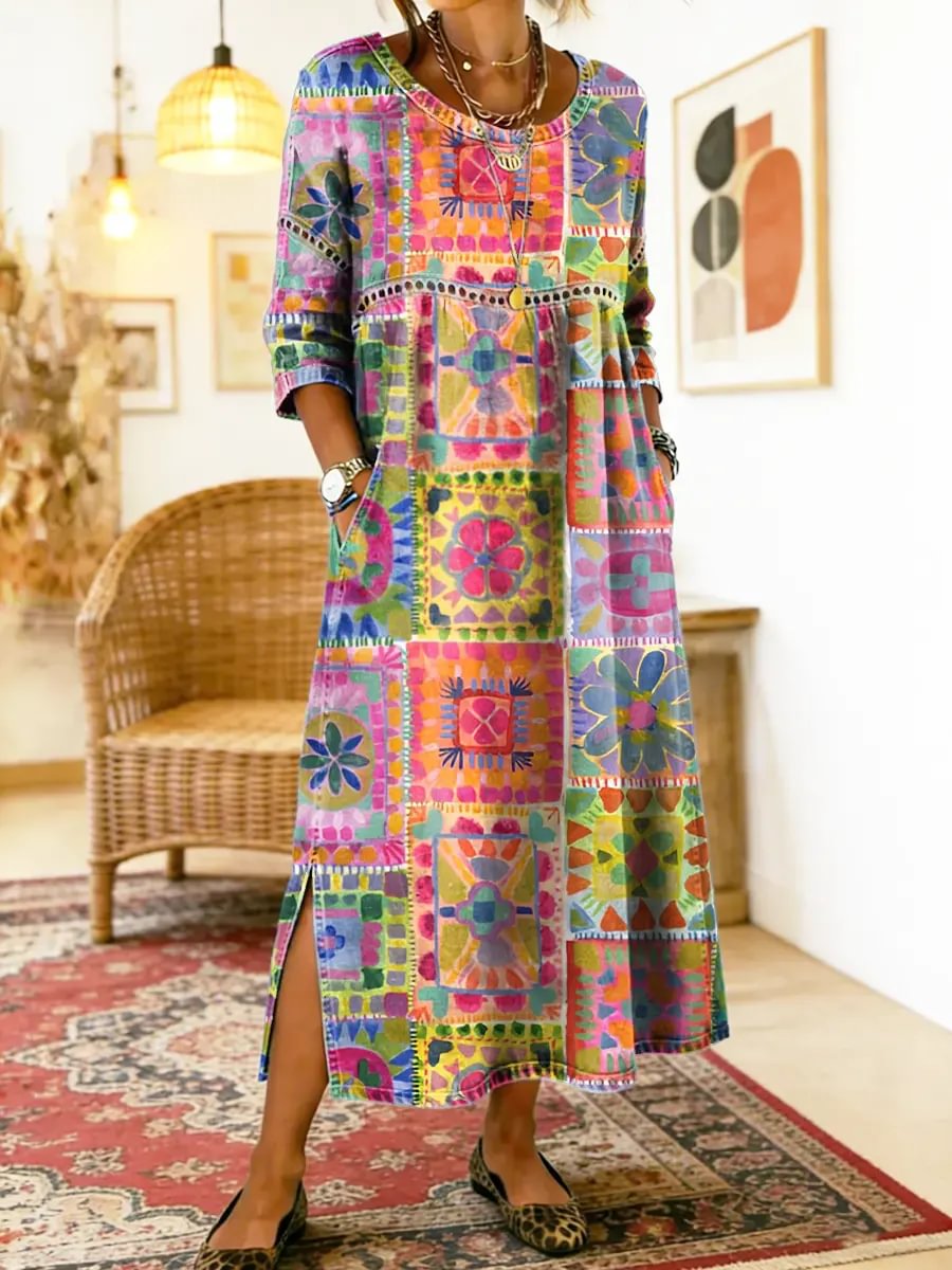 Amara | Print Vestido