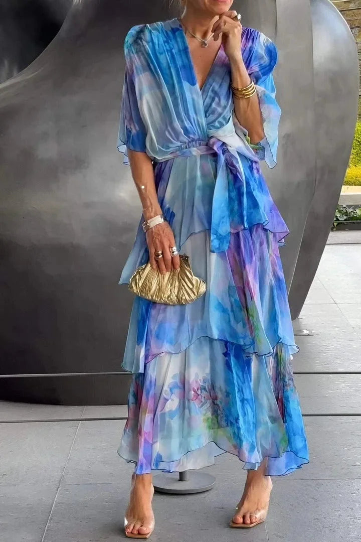 Casar – Elegant chiffon Vestido