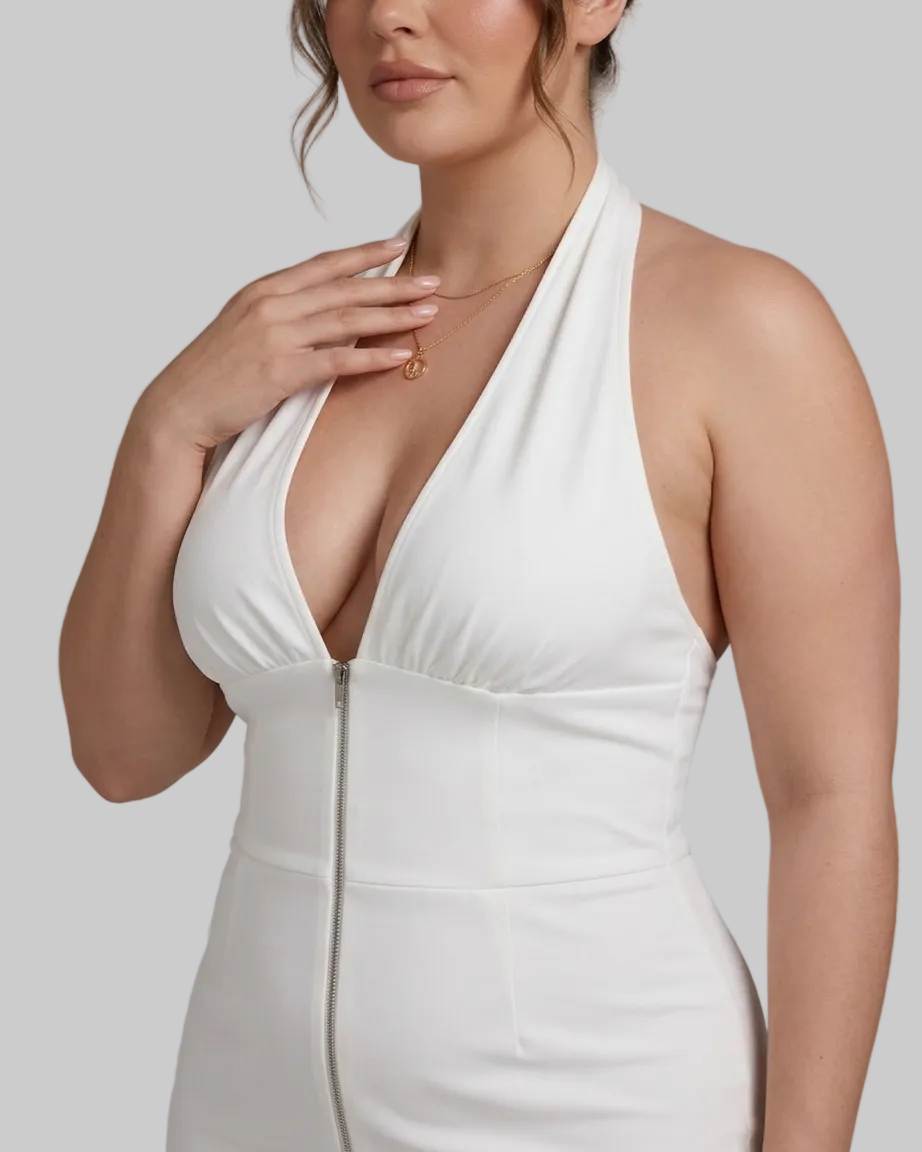 Nymera | Halter Neck Wide Leg Sleeveless Mono Silhouette