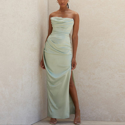 Strapless Party Maxi Dress